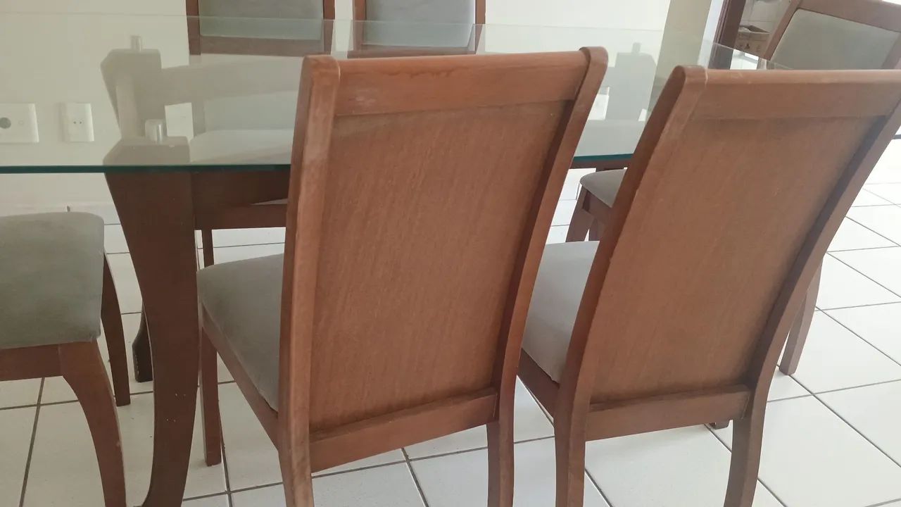 Vendo Mesa de Jantar 6 cadeiras  - Foto 2