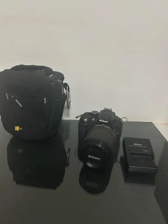 Vendo Câmera Digital Nikon 5300 + lente Nikon AF-S DX Nikon 18-140mm f/3.5-5.6 GED VR - Foto 4