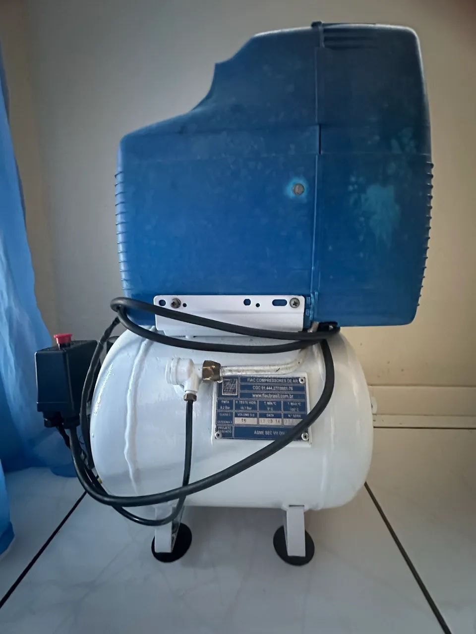 Compressor FIAC 15L 127V - Funcionando - Foto 4