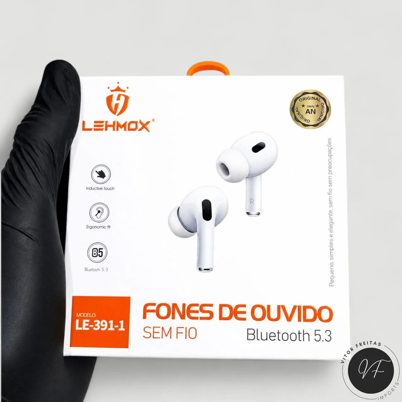Fone Bluetooth lehmox | Entrega Grátis em VCA  - Foto 2