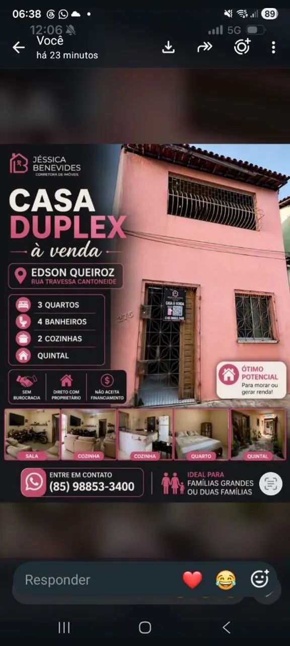 Casa no Edson queiroz