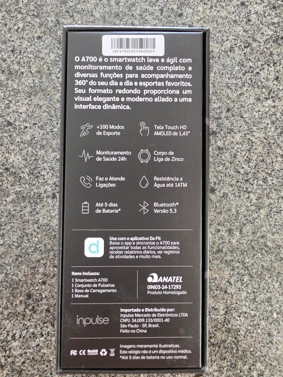 Smartwatch Relógio Inpulse A700 - Foto 2