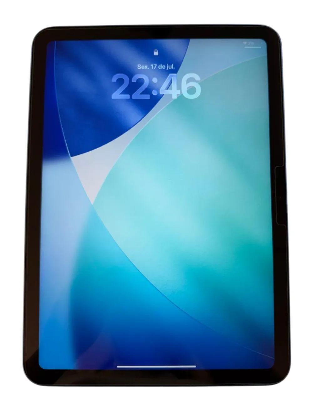 iPad de 11 polegadas com chip A16, 11ª geração, na cor azul com capa Iplace e Pelicula - Foto 2