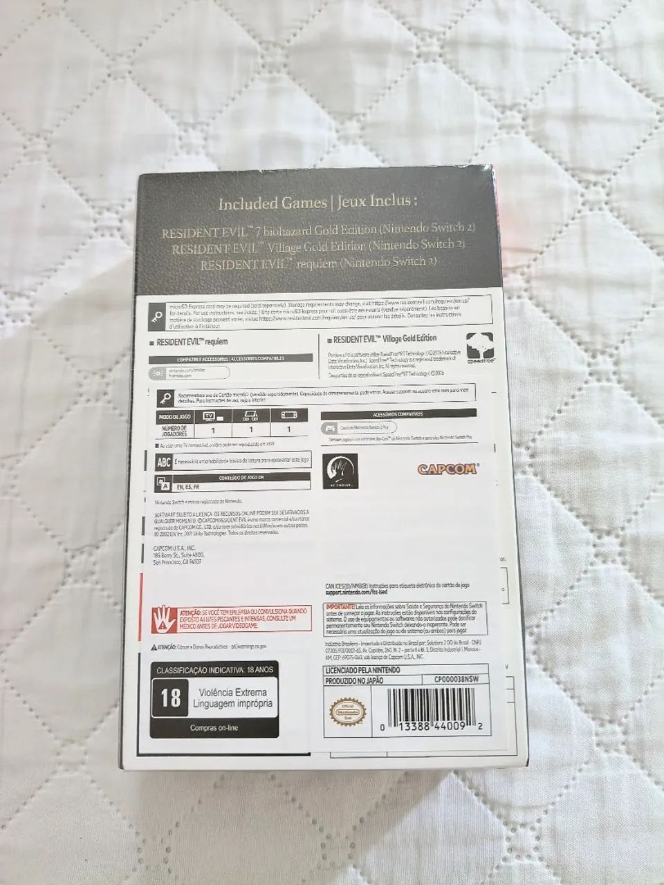 Jogo Resident Evil Generation Pack Lacrado Switch 2 - Foto 2