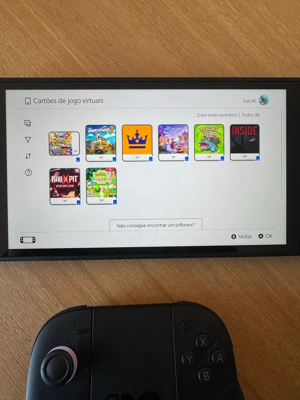 Nintendo Switch 2 com 2 controles e case - Foto 3