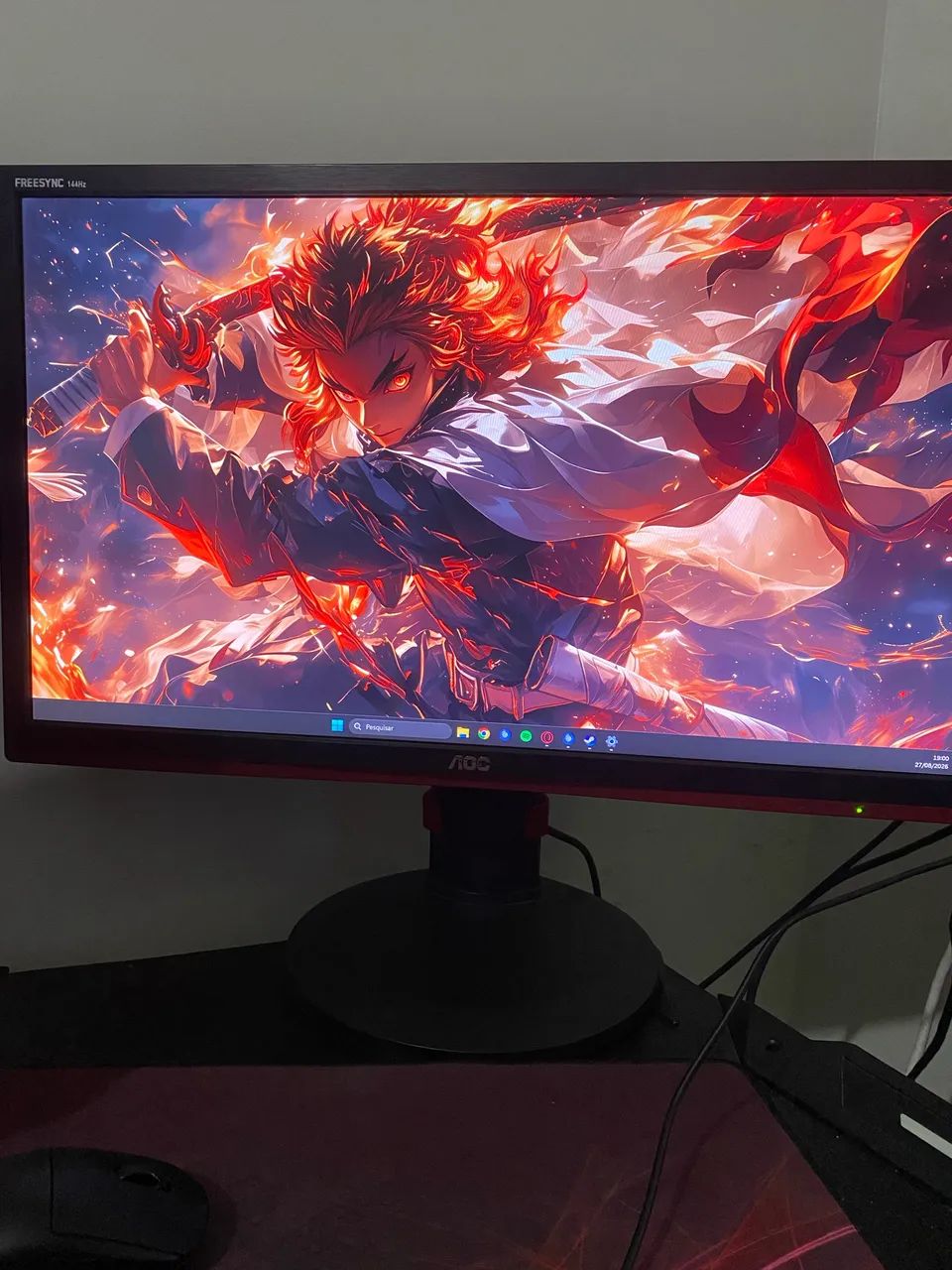 MONITOR GAMER AOC 144HZ