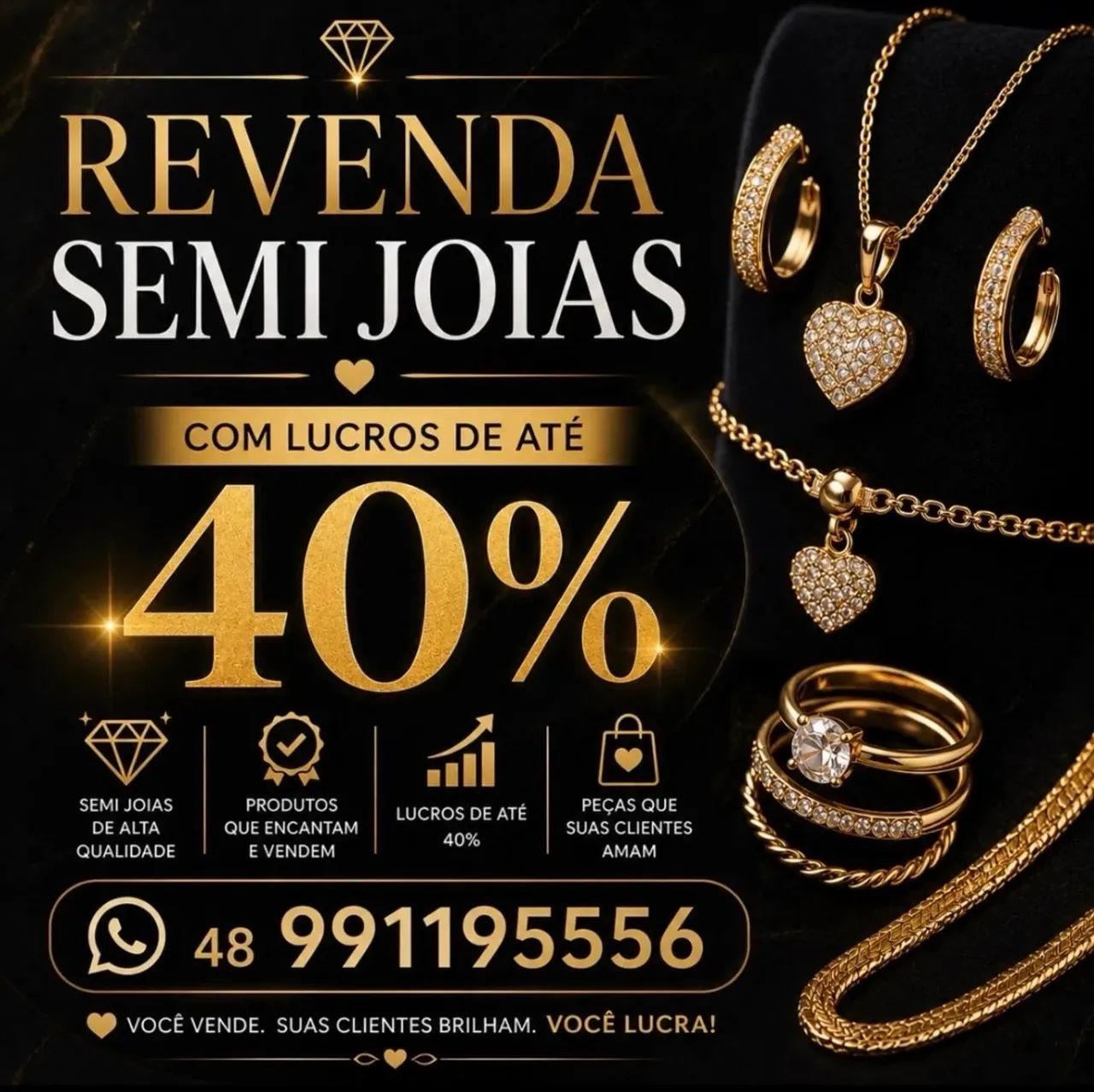 Revenda semi joias 