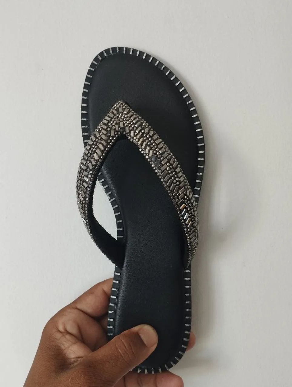 LANÇAMENTO - Chinelo Feminino Luxo com Pedrarias