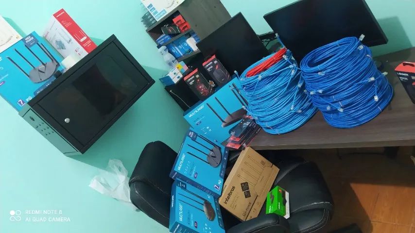 Cabo de Rede CAT.6 e CAT5e 100% Cobre - CHAMA!