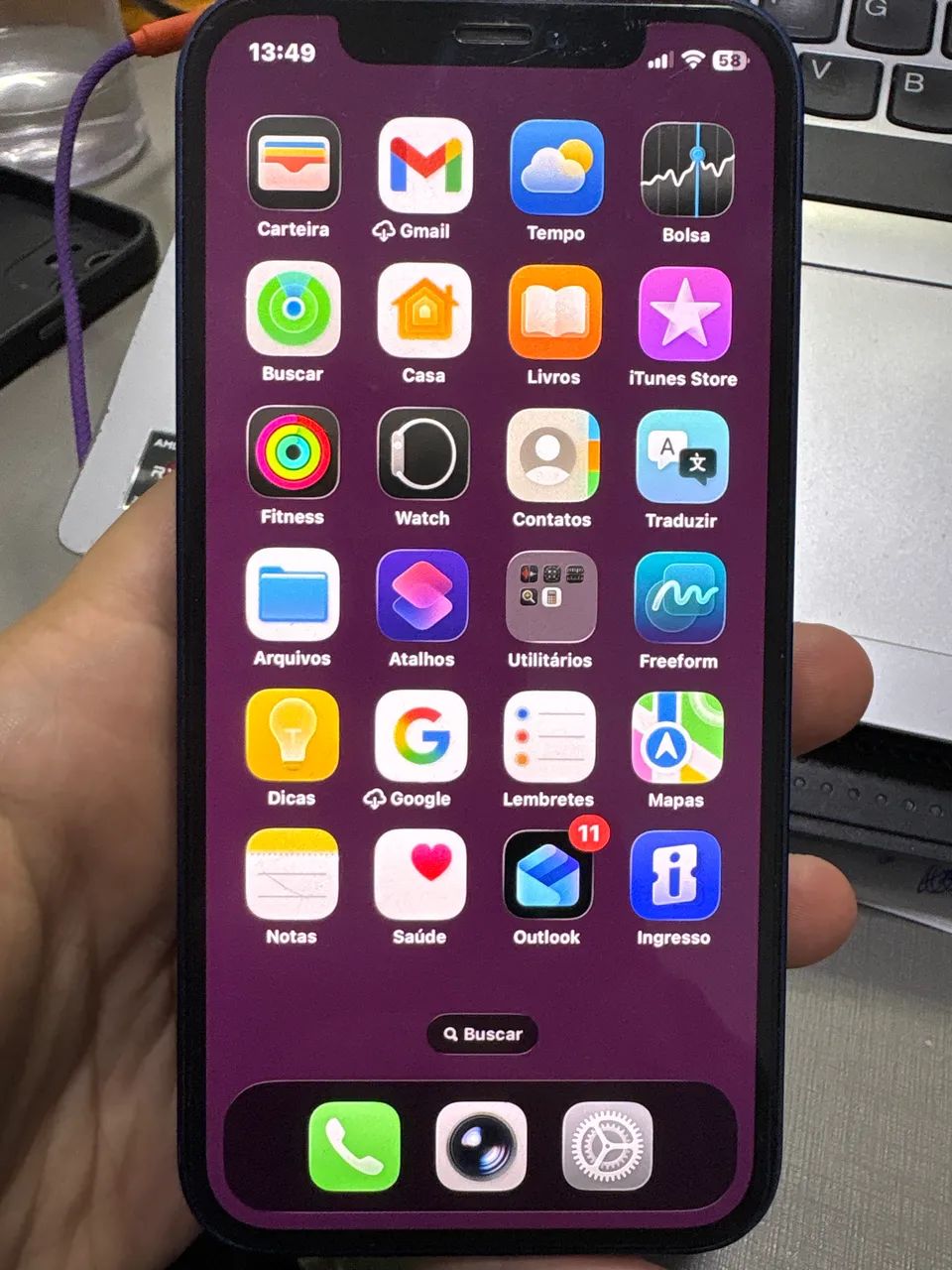 iPhone 12 - bateria 70%  - Foto 3