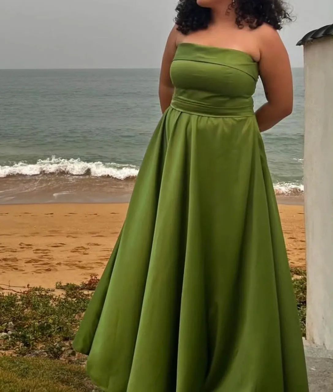 Vestido longo de festa