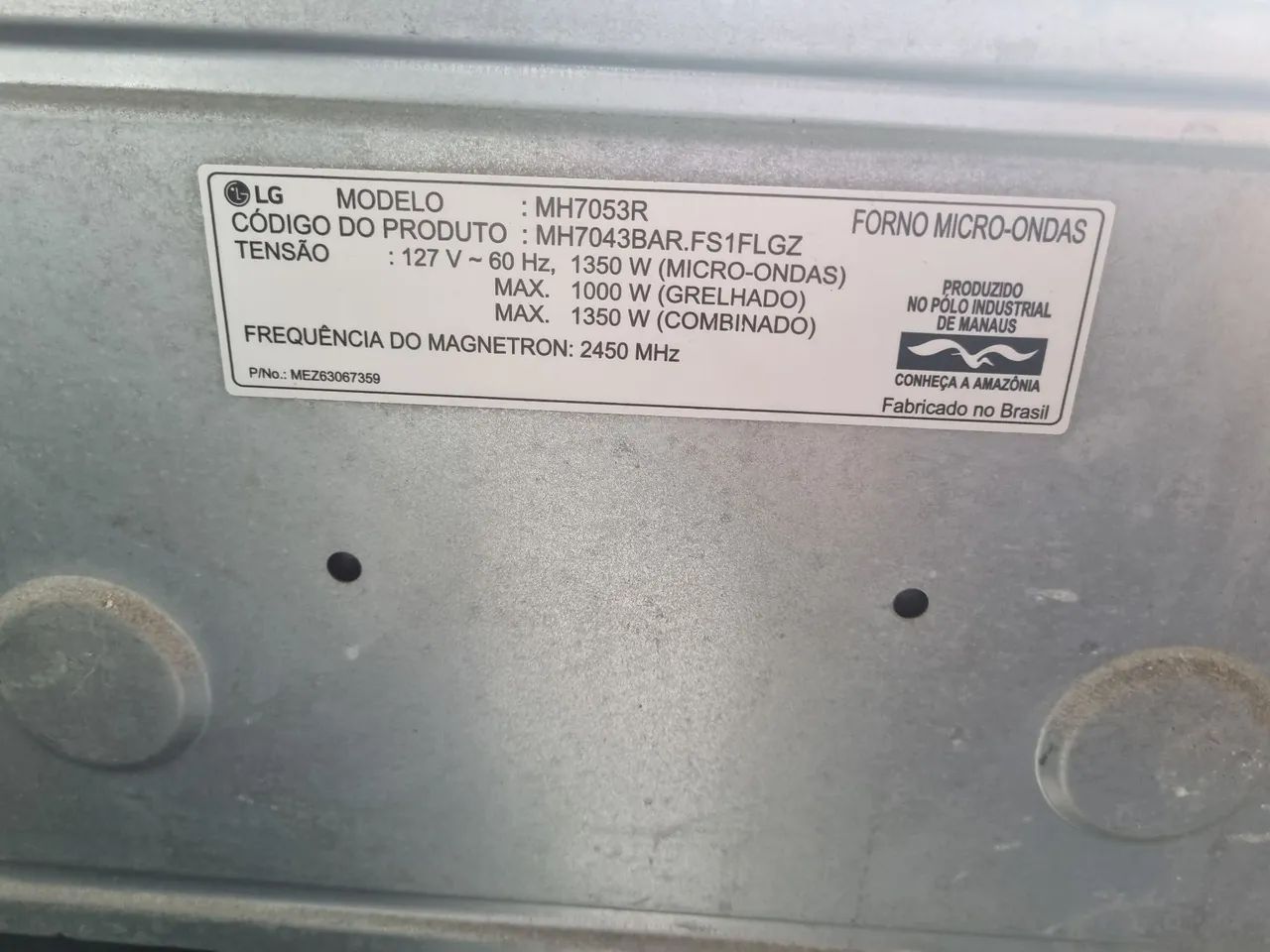 Microondas LG 30L   MOD.MH7053R - Foto 2