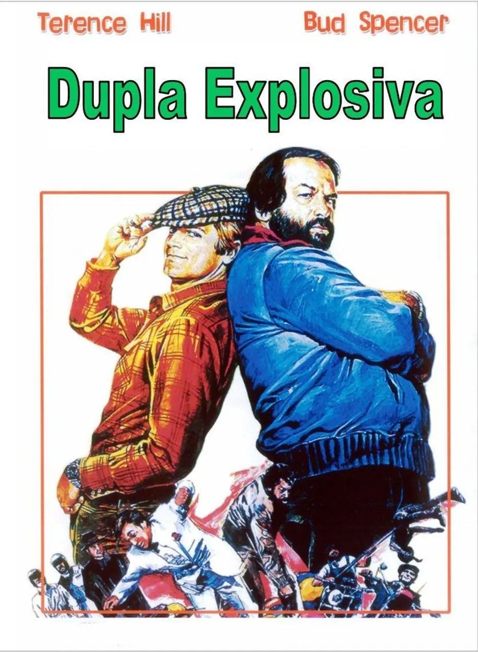 Dvd Dupla Explosiva Terence Hill e Bud Spencer filme 1974 - CDs