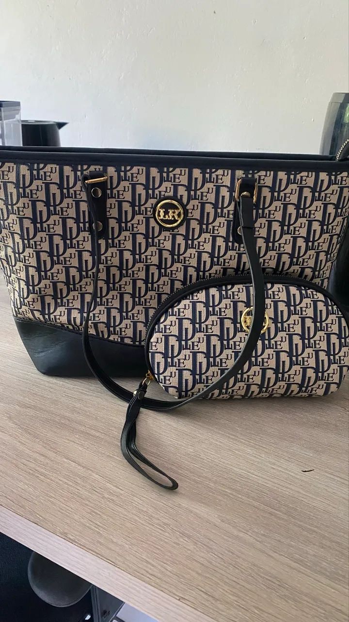 bolsa LK c/ porta documentos  - Foto 4