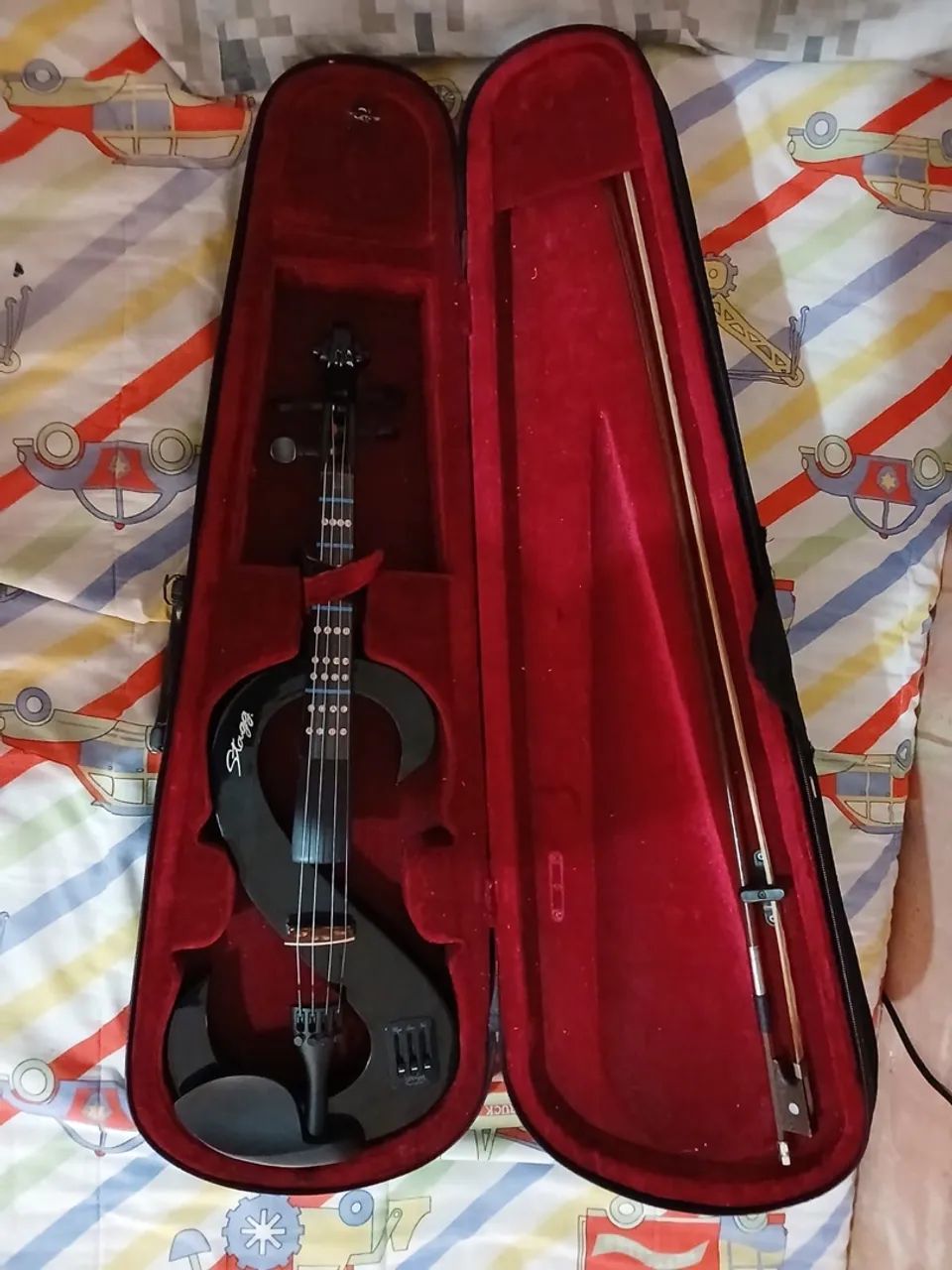 ? VIOLINO ELÉTRICO STAGG - Foto 3