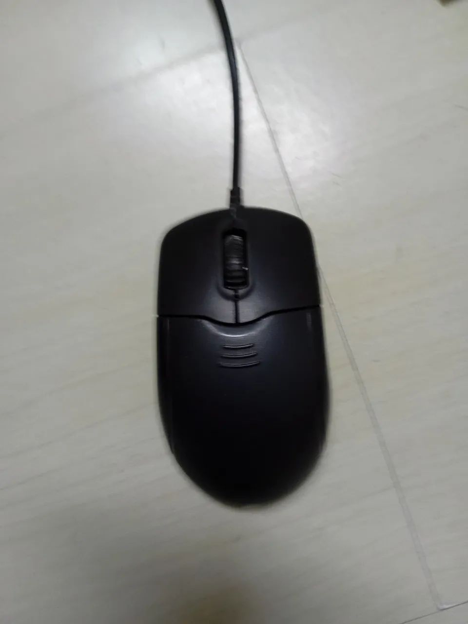 Mini mouse Usb preto cabo de 1,45 metro