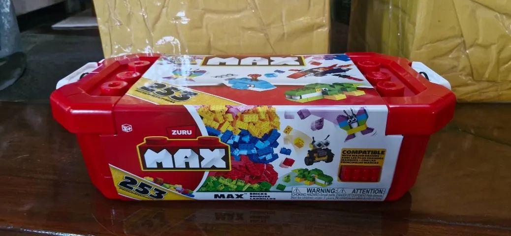 Blocos de construção ZURU Max Build More de 253 peças tipo lego NOVO