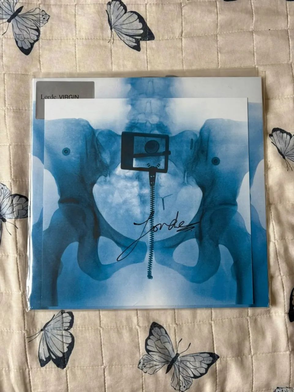 vinil virgin - lorde SIGNED AUTOGRAFADO