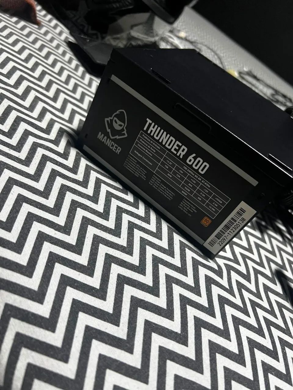 Fonte 650w Mancer (Valor Negociável) - Foto 3