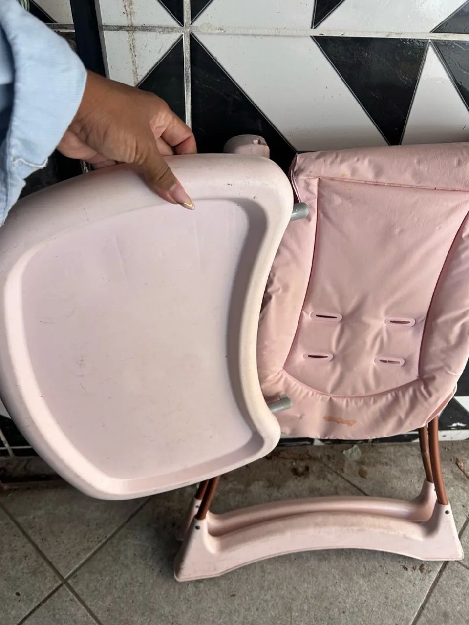 Cadeira de alimentação para bebê 