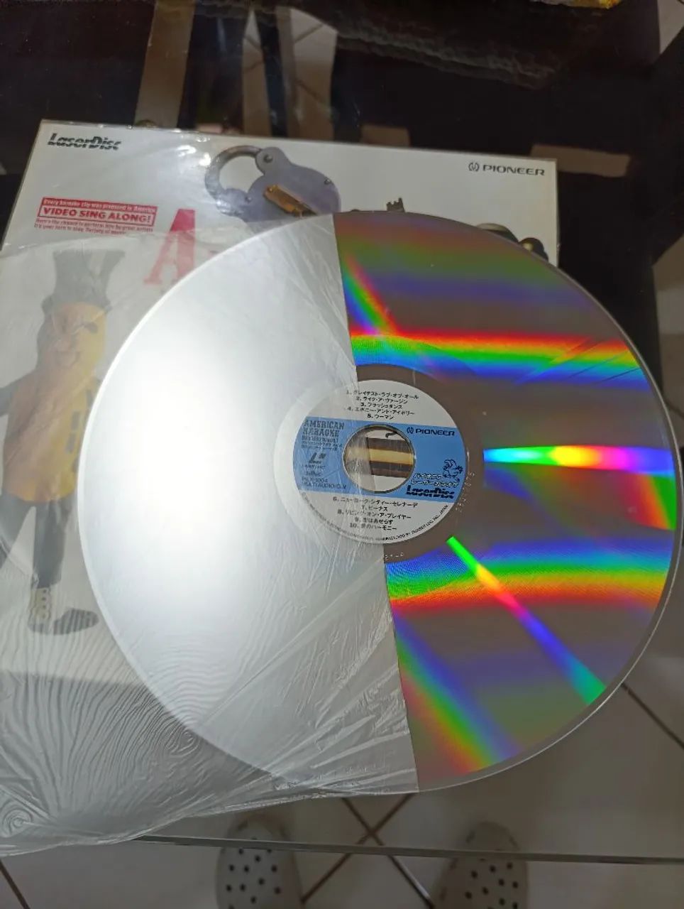  DISCOS DE LASER DISC DE KAROKE JAPÃO 