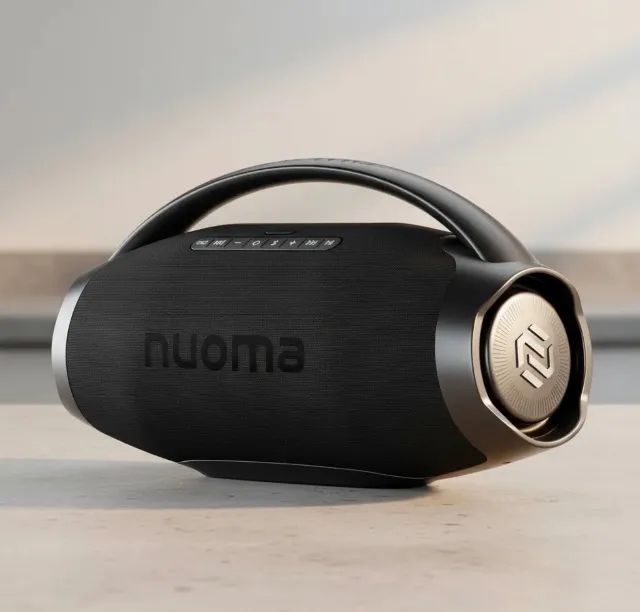Caixa De Som 200w Portátil Bluetooth Nuoma  - Foto 2
