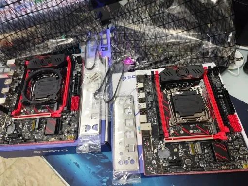 Placa mãe Soyo D4+Processador E5-2680 V4 +Módulo TPM2.0.  - Foto 3