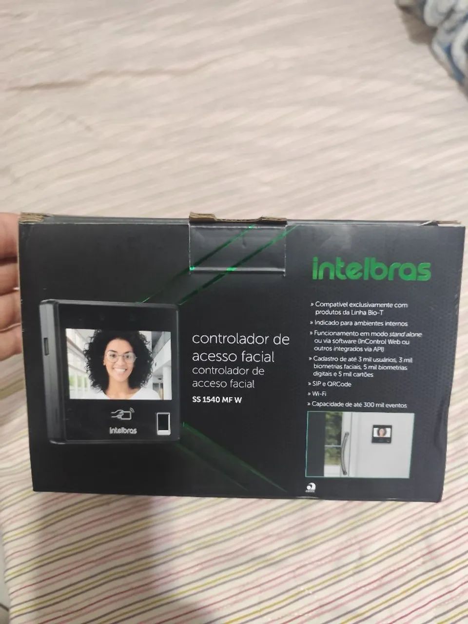 Acesso facial INTELBRAS - MODELO SS 1540 MF W