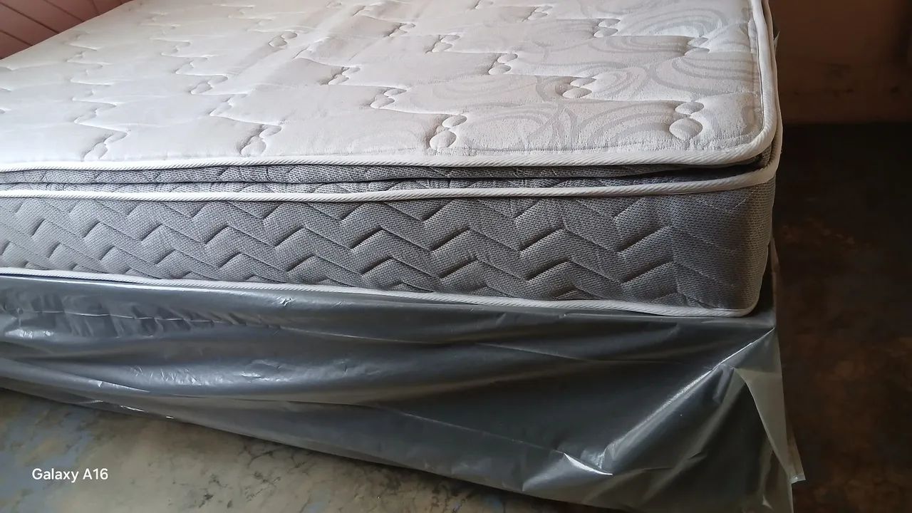 Colchão casal orthocrim com box - Foto 4