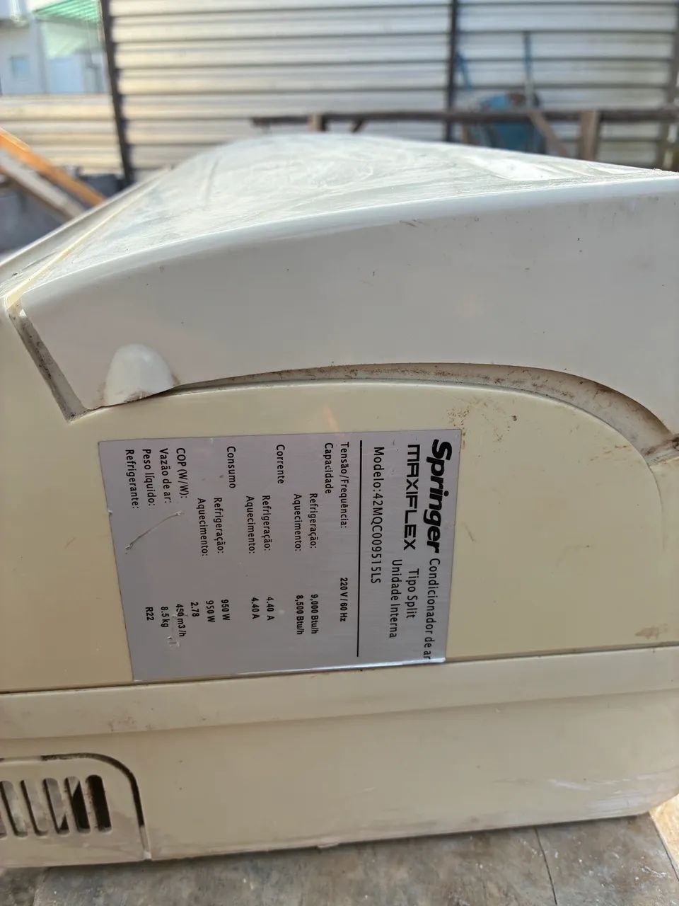 Ar condicionado 9.000 btus - Foto 3