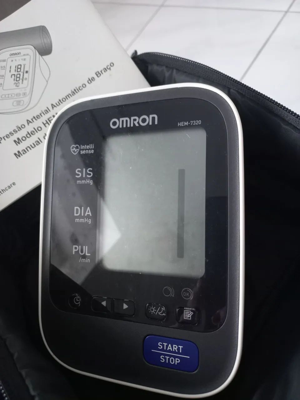 Omron Monitor de Pressão Arterial Automático de Braço HEM-7320 - Foto 2