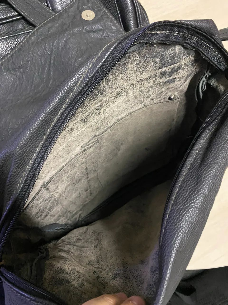 Bolsa de ombro de couro - Foto 2