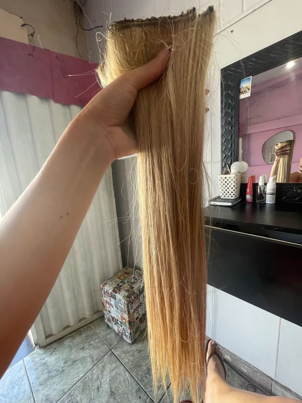 Cabelo vietnamita loiro - Foto 5