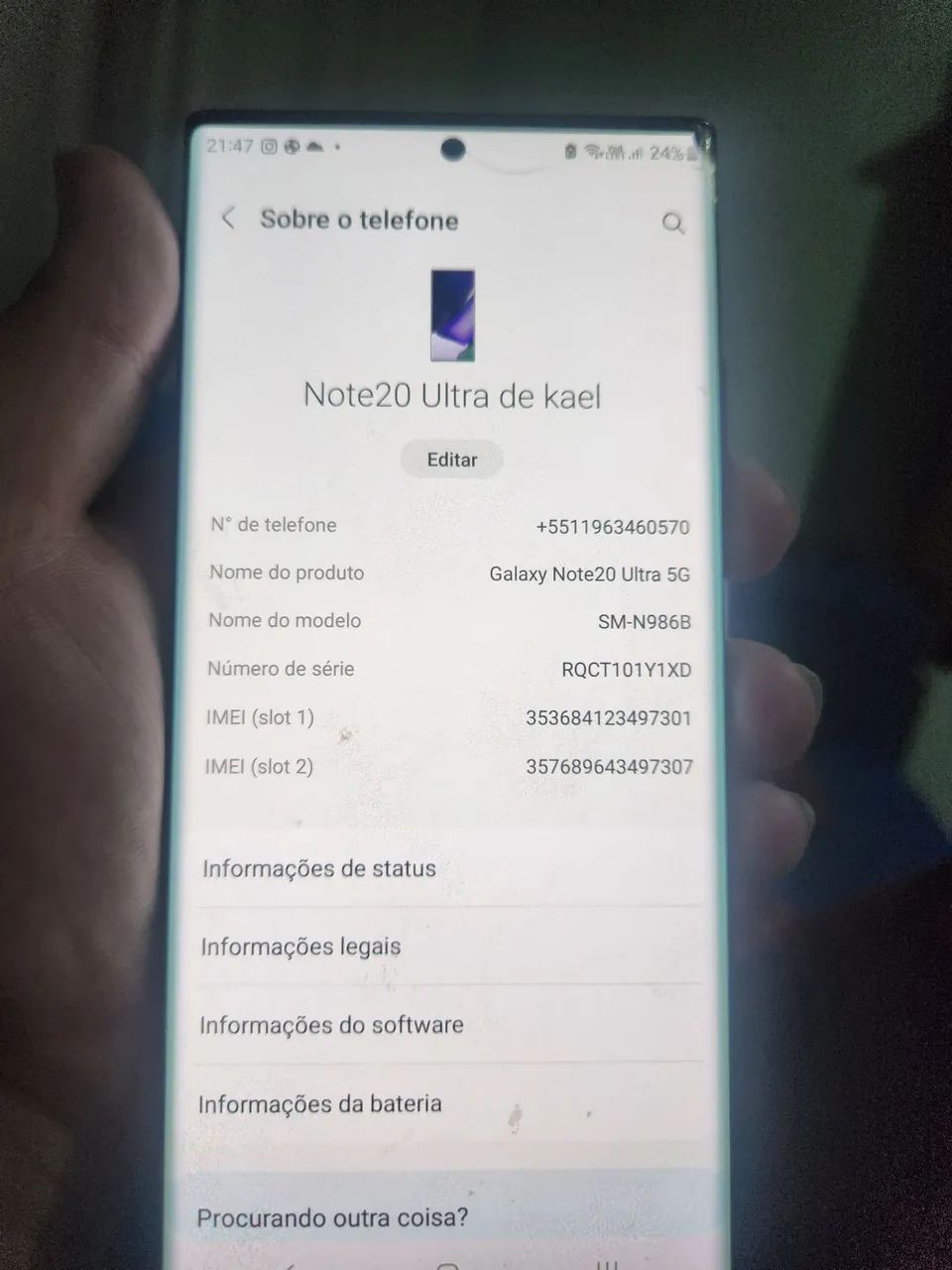 Samsung galaxy note 20 ultra - Foto 2