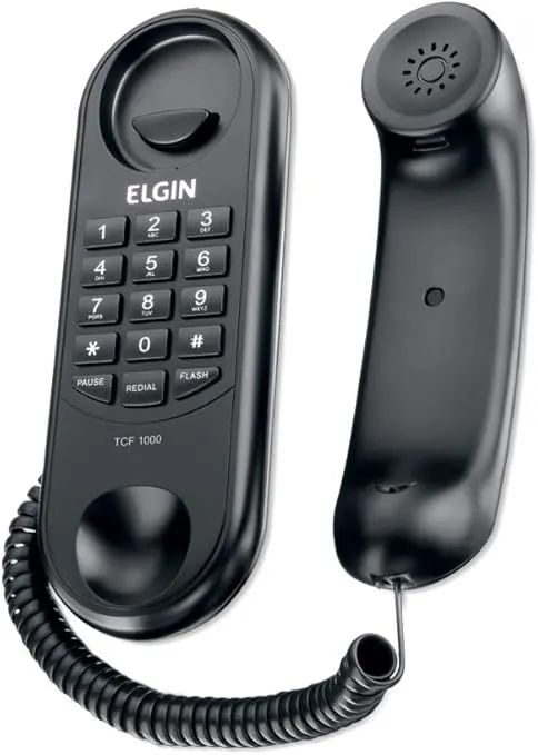 Telefone com fio Elgin TCF1000 