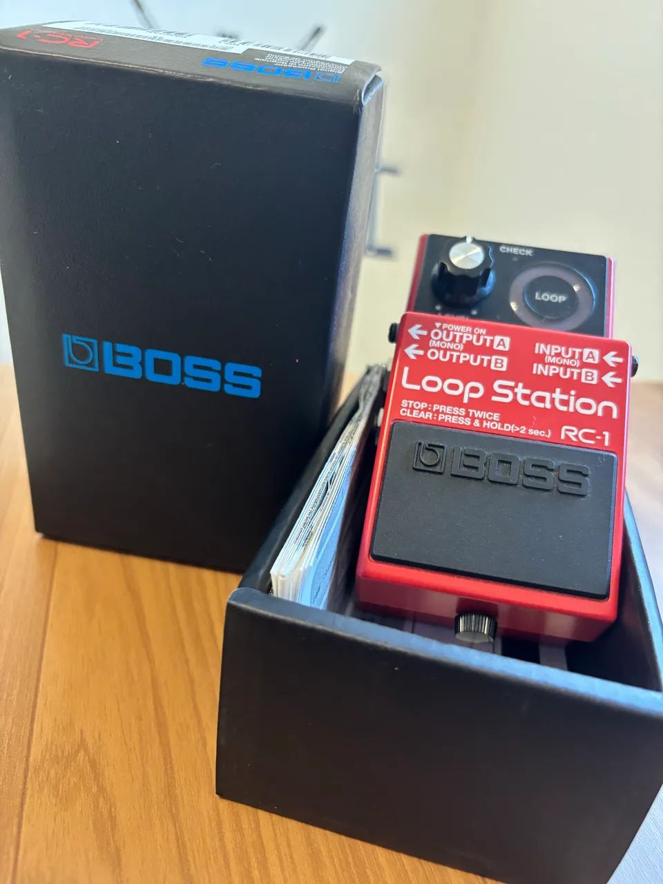 Pedal Boss RC1 Loop Station Zerado na Caixa