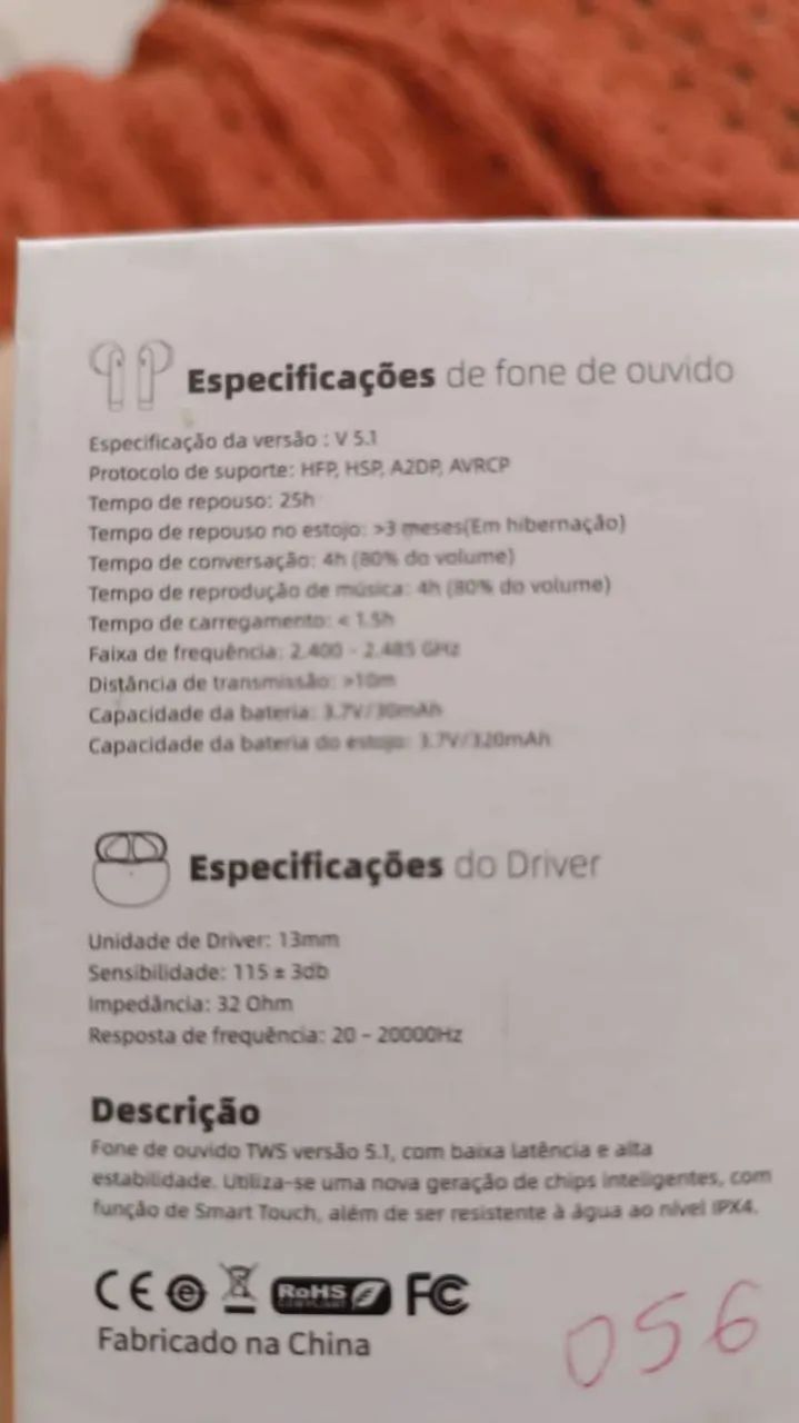 Vendo esse fone bluetooth da kaidi  - Foto 4