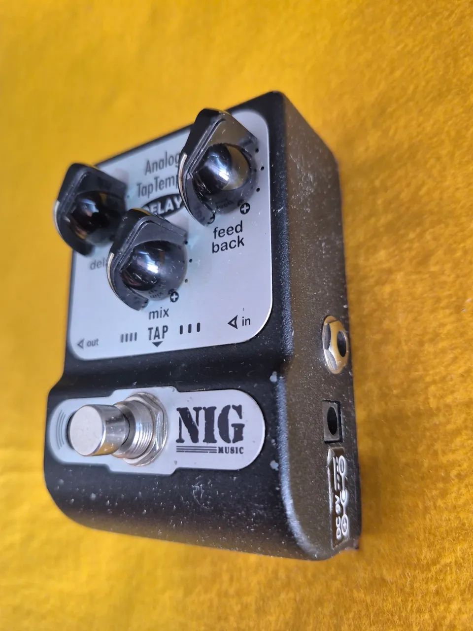 Pequeno e Brano Pedal de Delay Analog Nig  - Foto 2