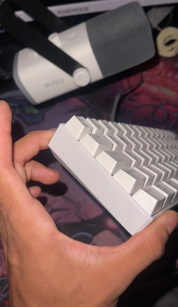 Teclado Mecânico Branco | 230R$ - Foto 5