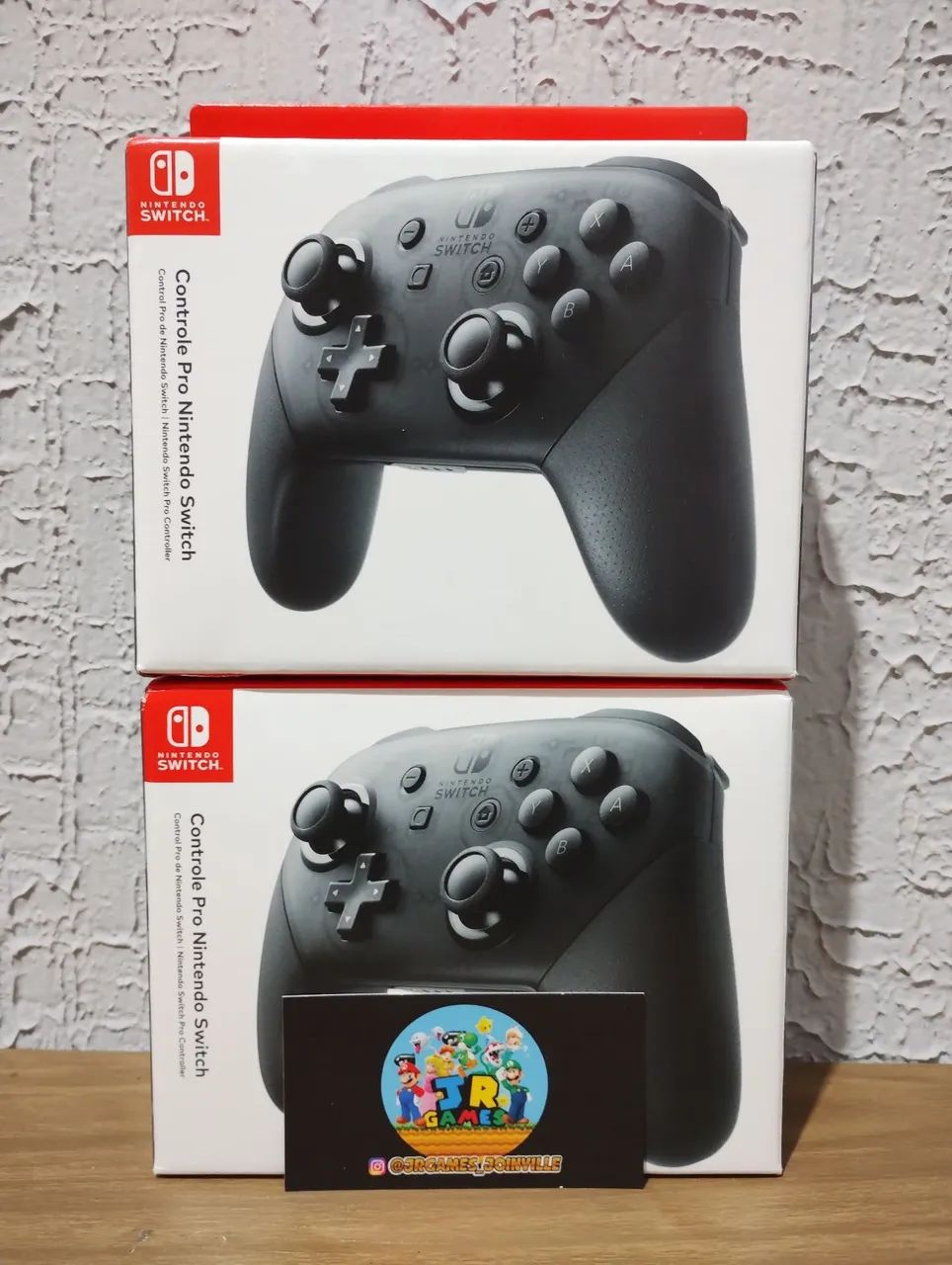 Controle Pro Nintendo Switch Original Lacrado (Aceitamos seu jogo usado como pagamento)