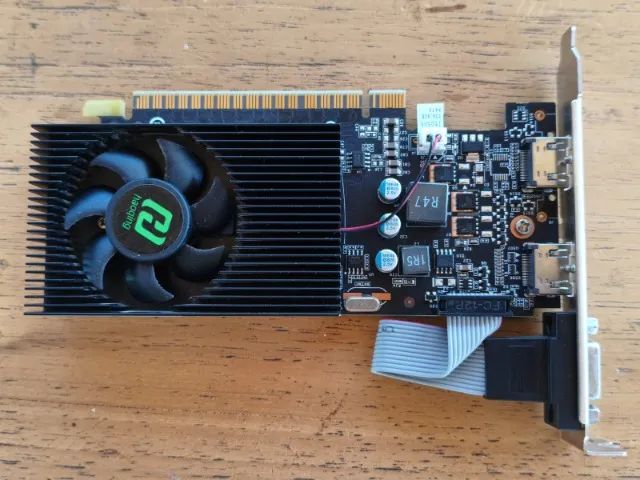 Placa de Vídeo GT730-4GD3 128Bit- Impecável  - Foto 3