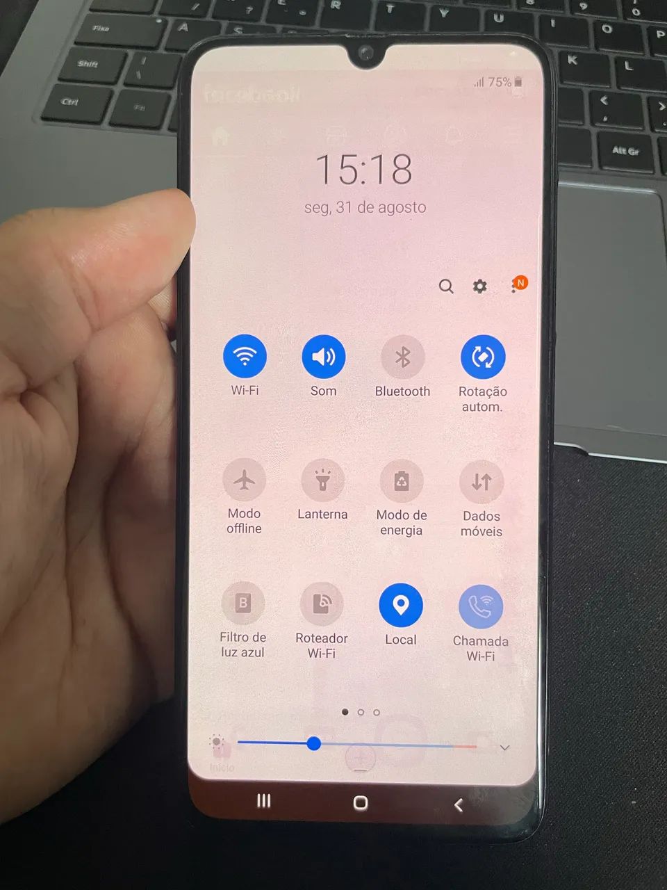 Samsung Galaxy A70 128gb Preto - Foto 2