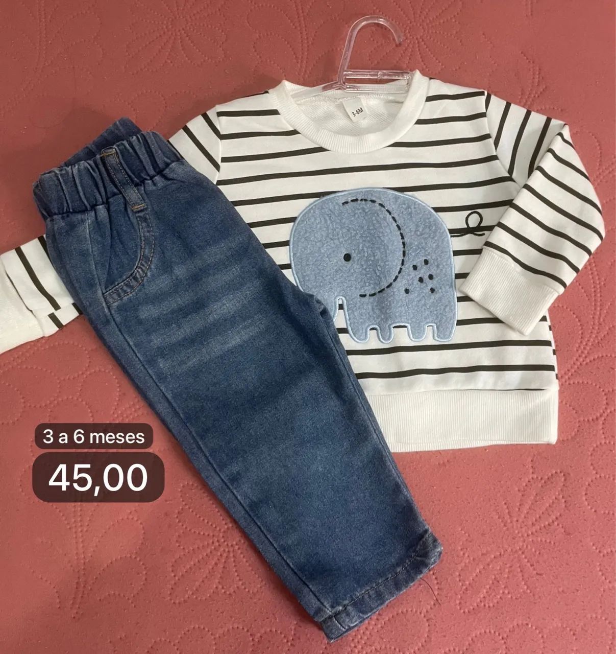Conjunto moletom infantil  - Foto 3