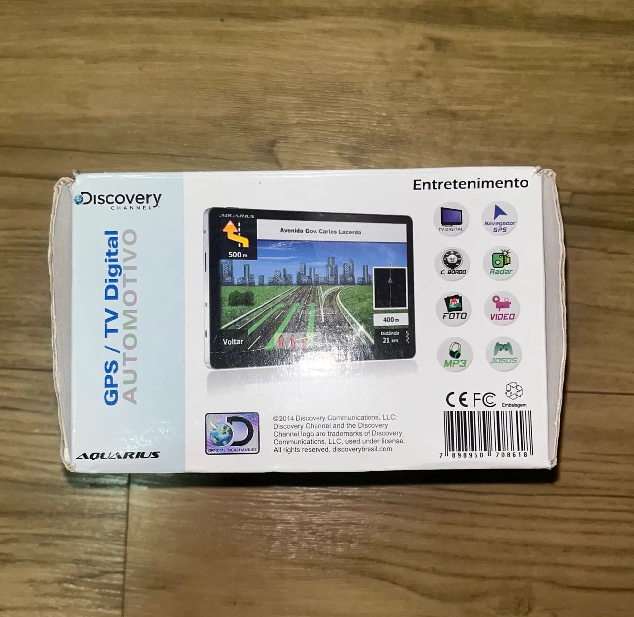 GPS e tv digital Discovery 