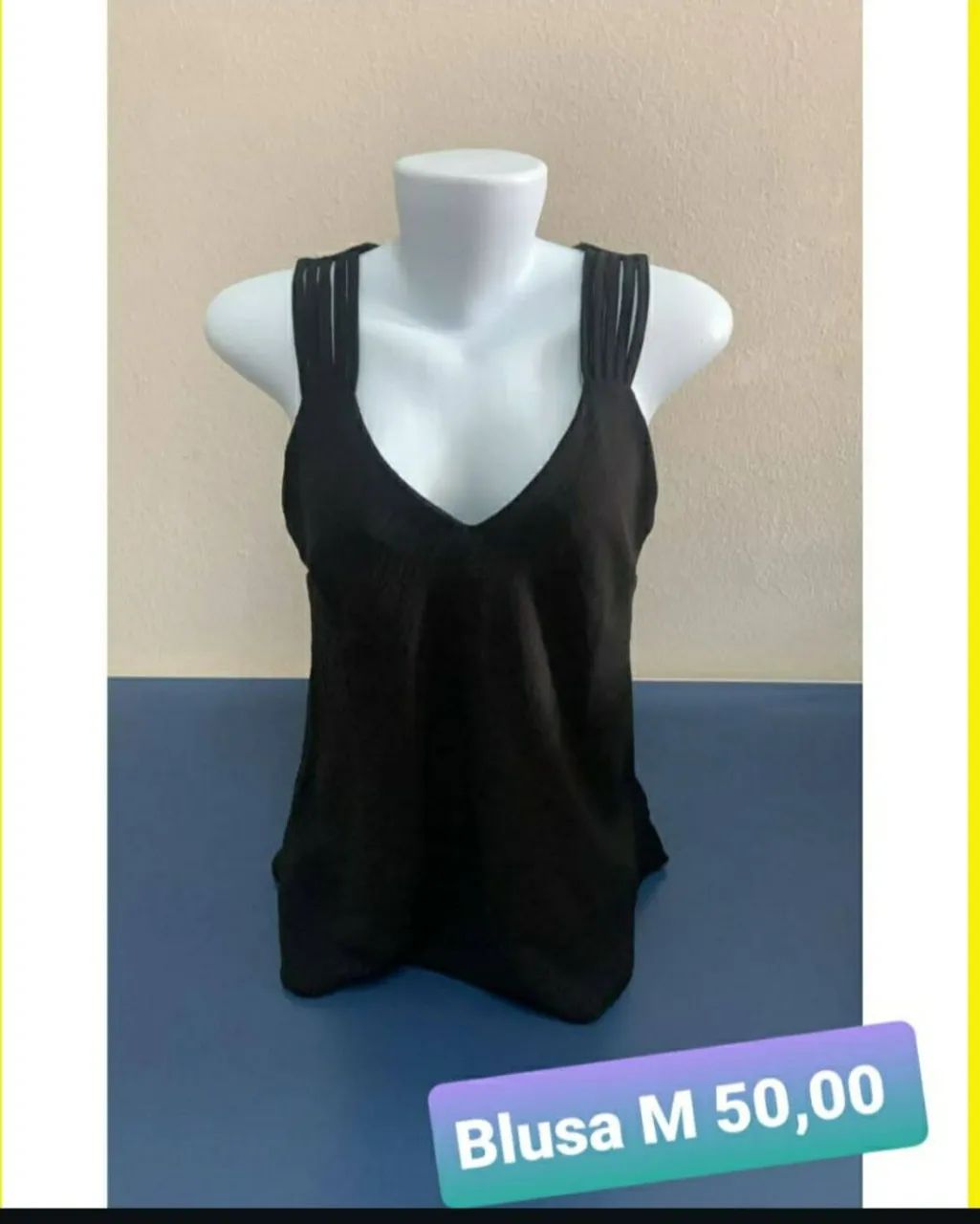 Blusa Cor Preto M