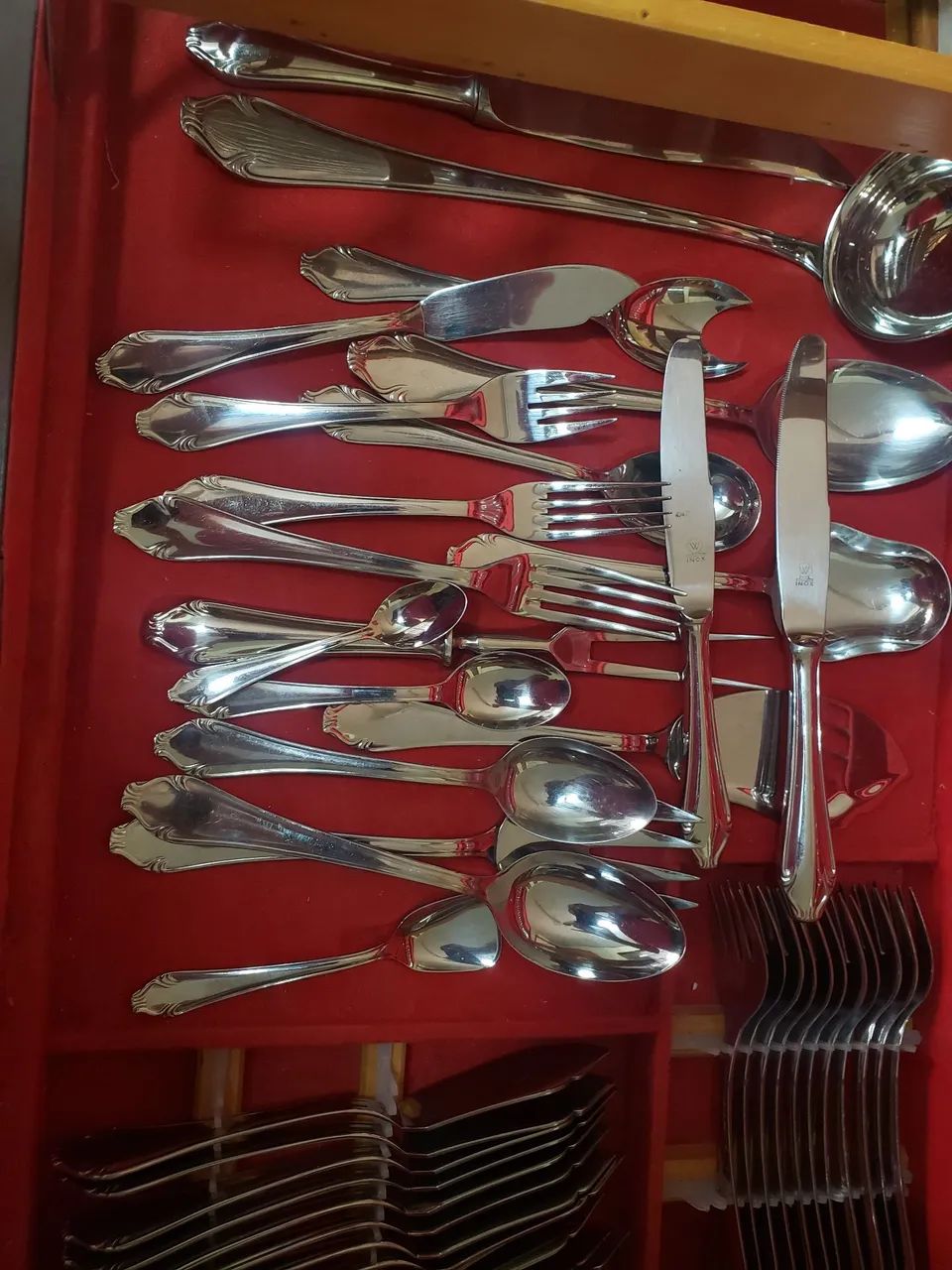 Antigo faqueiro inox Wolff - Foto 5