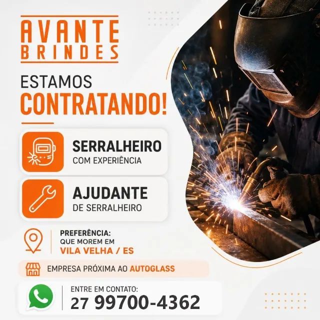 Serralheiro e Ajudante