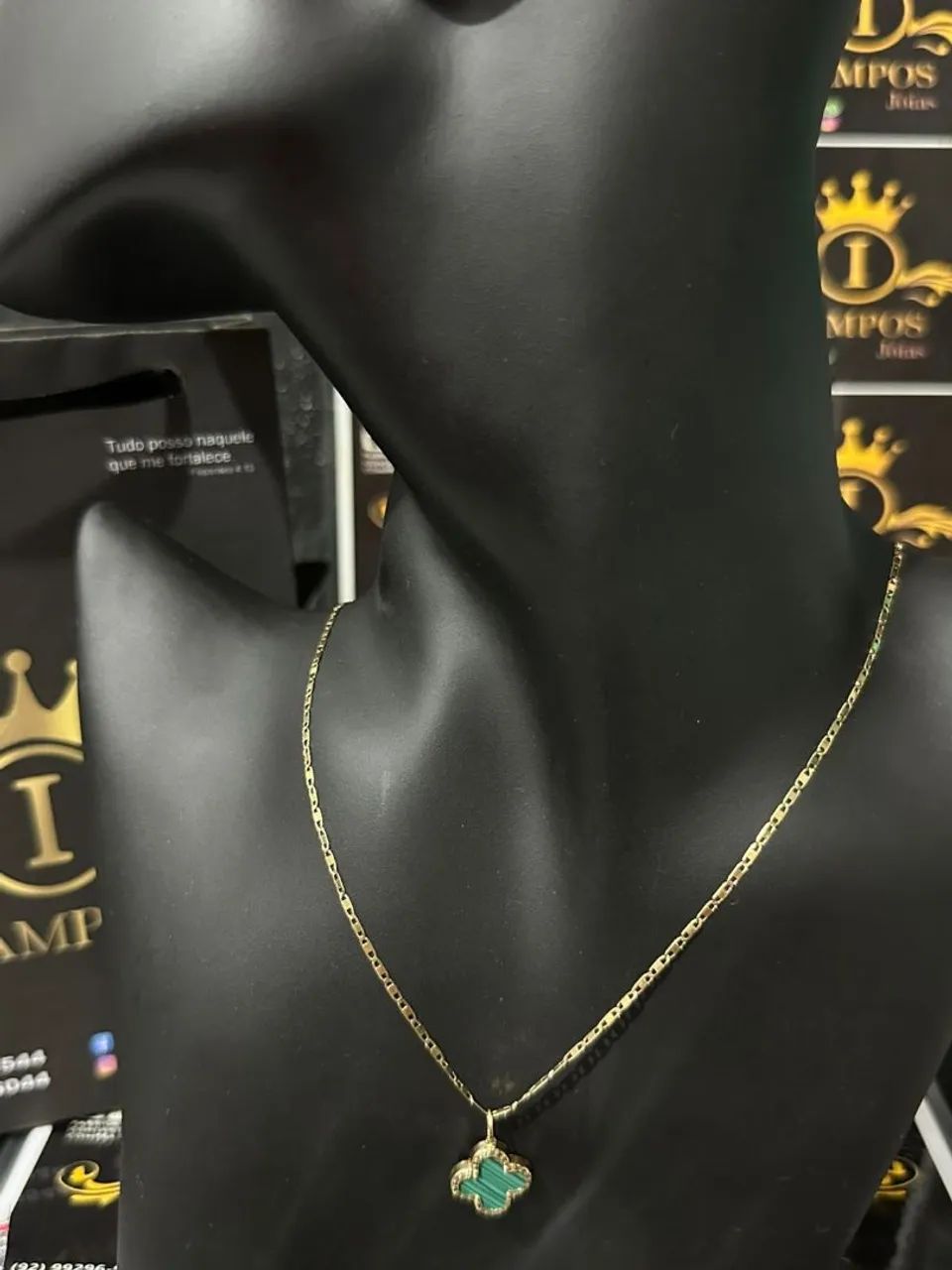 Cordão ouro 18k 45 cm