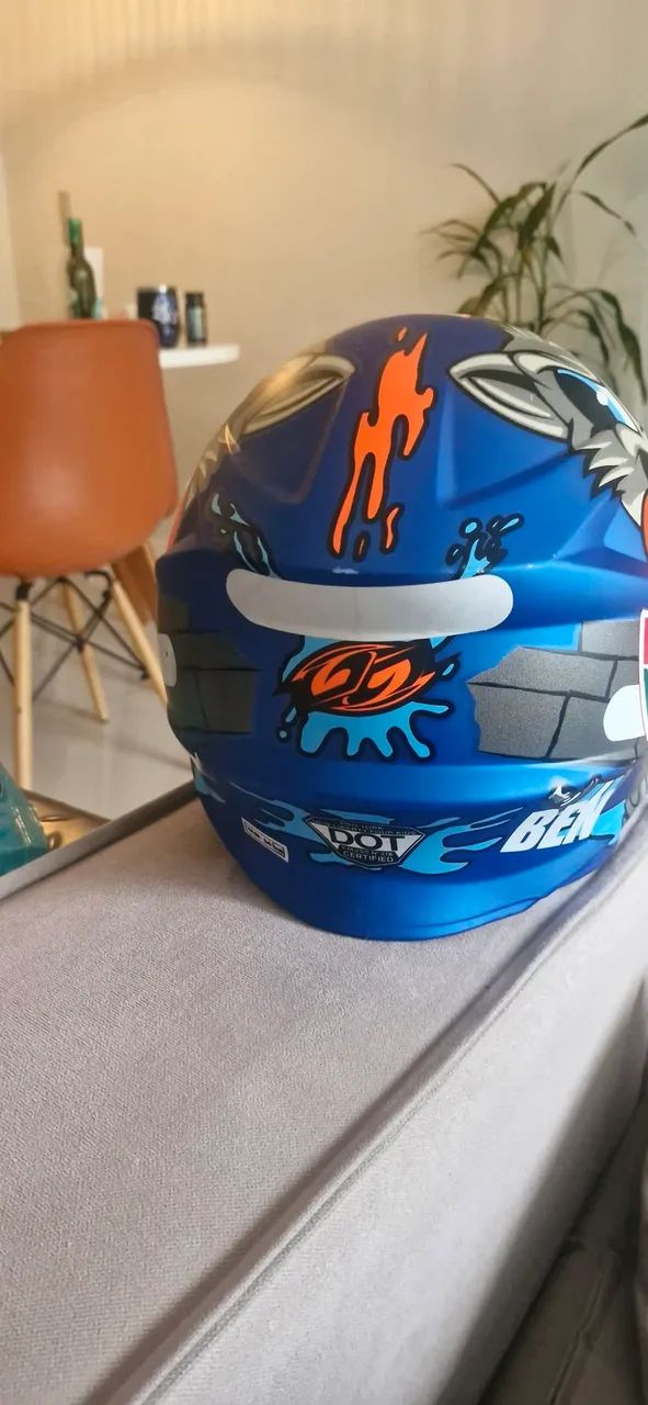 CAPACETE INFANTIL TAM 54 - Foto 4