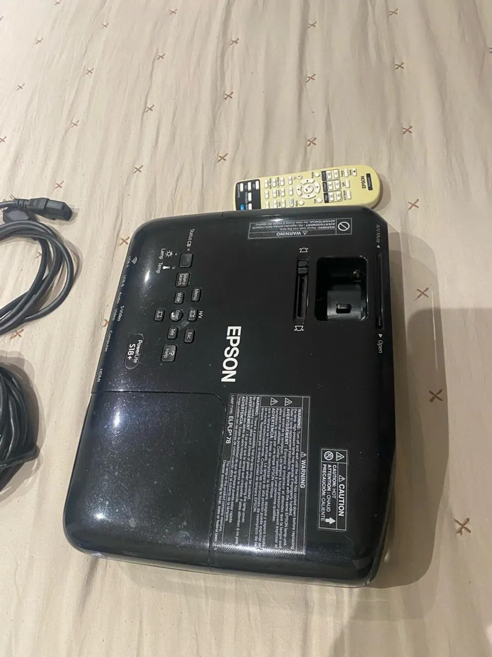 Projetor Epson S18+ Excelente estado!!! - Foto 3